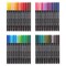 KINGART® PRO Twin-Tip™ 445 Series Brush Pen Art Markers, Set of 48 Unique & Vivid Colors